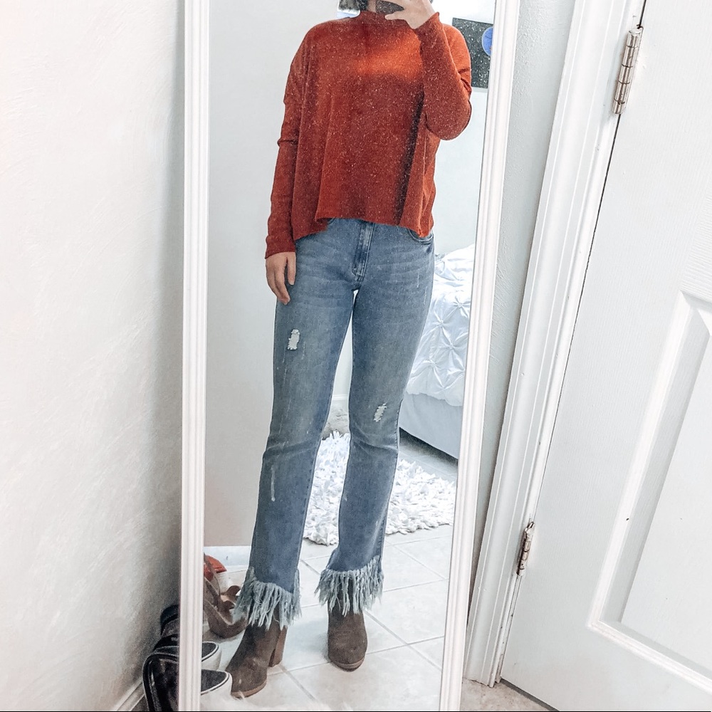 Flare Jeans (Mid Rise)